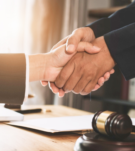 Photo of people shaking hands