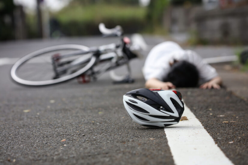 Photo of a Bicycle Accident