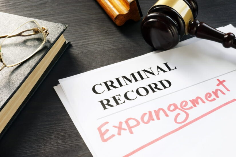 Judges Hammer And Criminal Record Expungement Papers