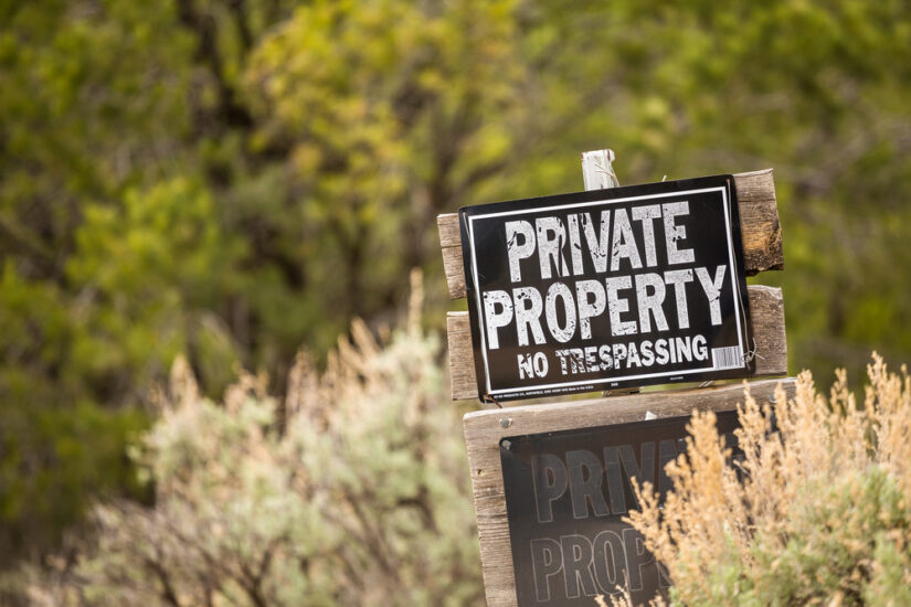 Photo of Private Property