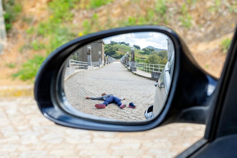 Photo of Hit and Run Scene